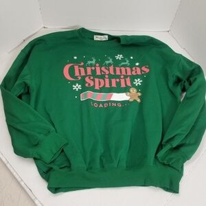 Wound Up Vibrant Green Sweatshirt